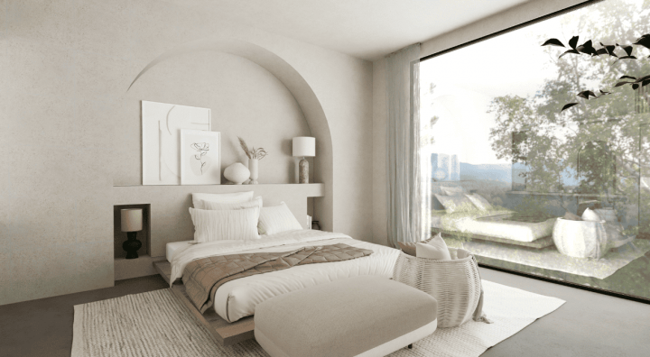 Bedroom Wabi Sabi - neutral tones