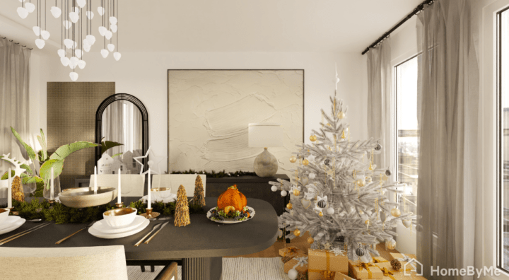 White Christmas Trending Decoration